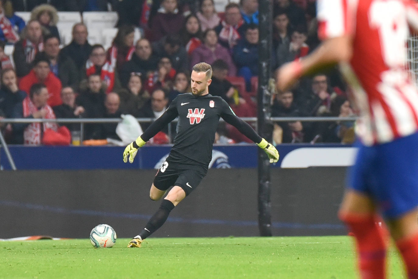 Así fue la primera visita del Granada al Wanda Metropolitano