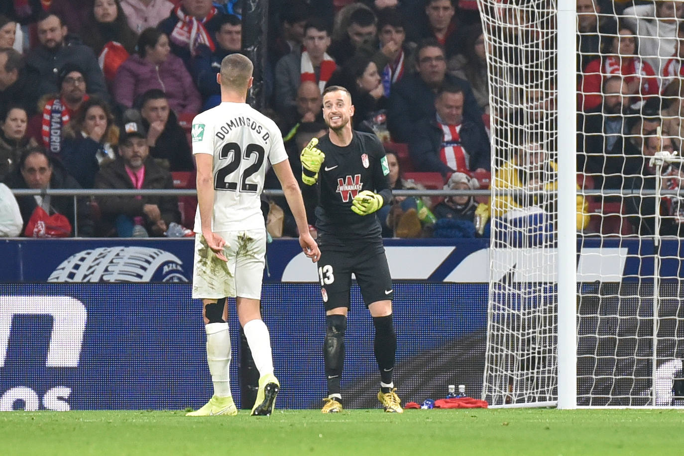 Así fue la primera visita del Granada al Wanda Metropolitano