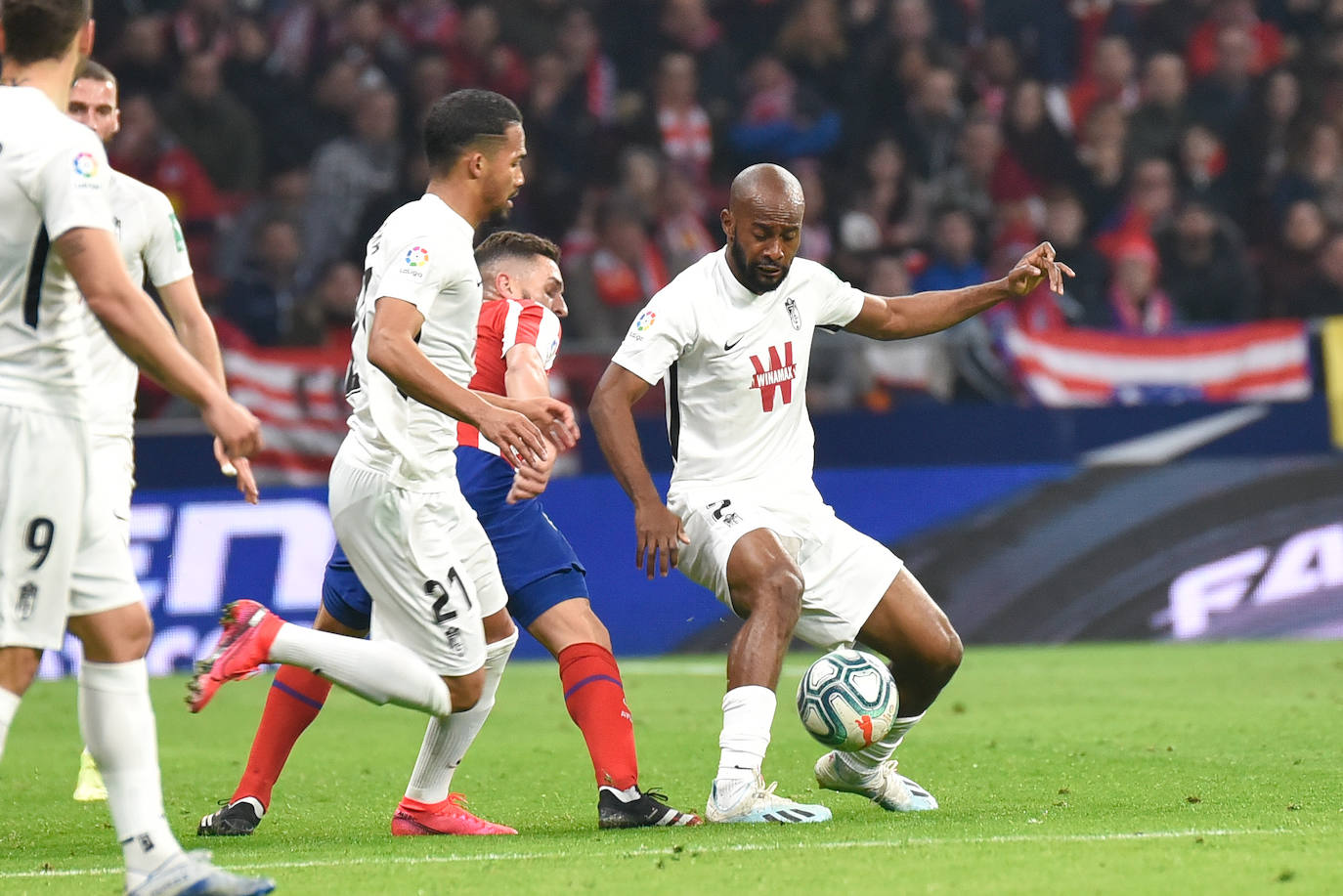 Así fue la primera visita del Granada al Wanda Metropolitano