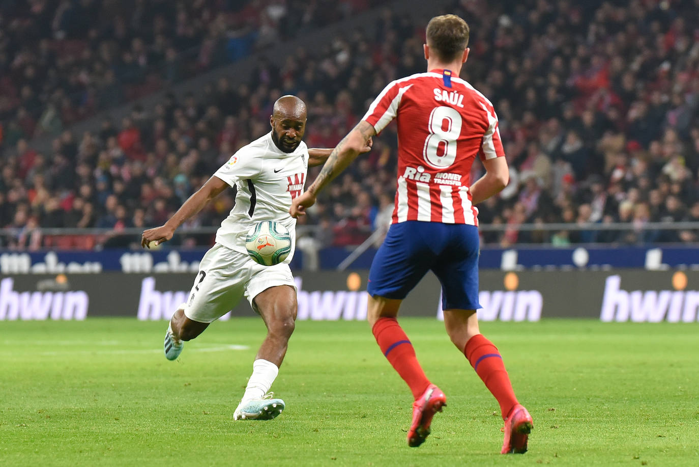 Así fue la primera visita del Granada al Wanda Metropolitano