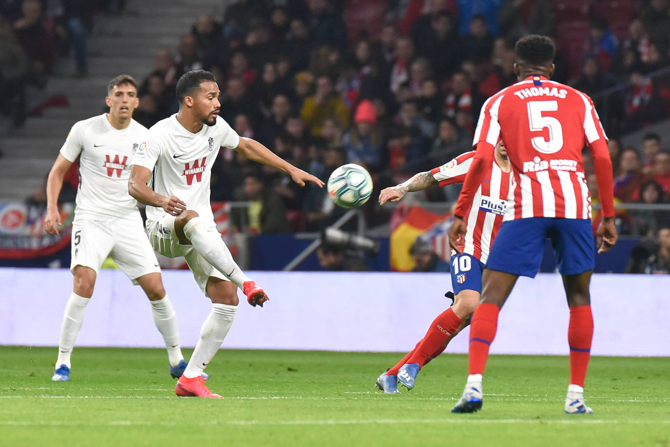 Así fue la primera visita del Granada al Wanda Metropolitano