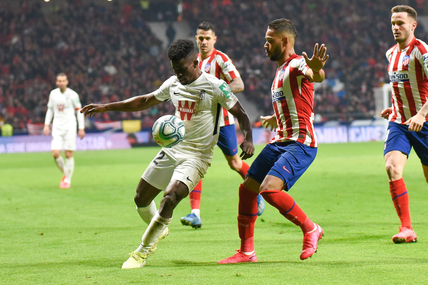 Así fue la primera visita del Granada al Wanda Metropolitano