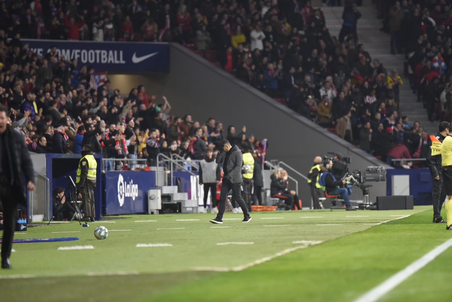 Así fue la primera visita del Granada al Wanda Metropolitano