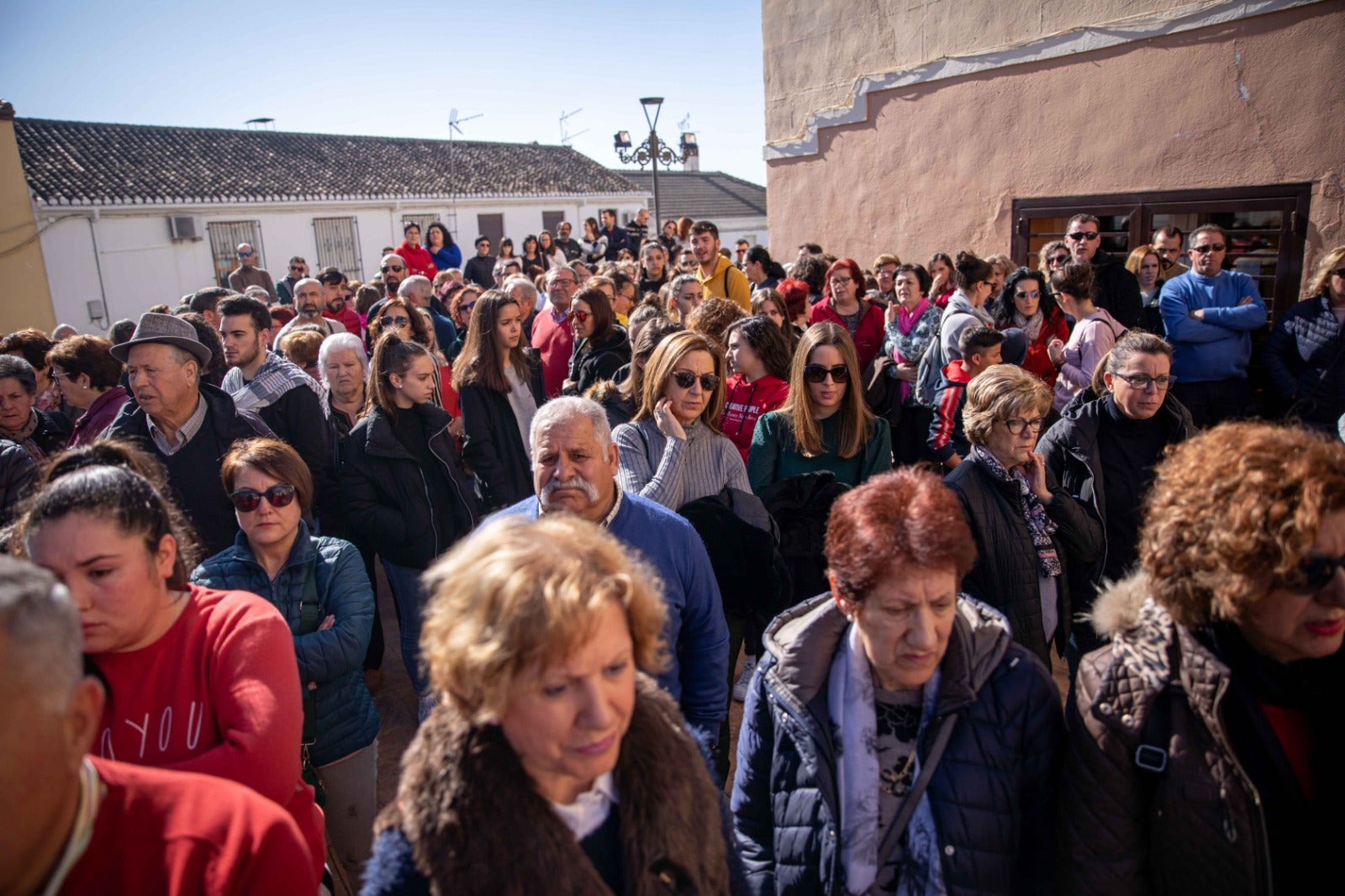 La localidad declarado tres días de luto oficial por el crimen de su vecina Ana 