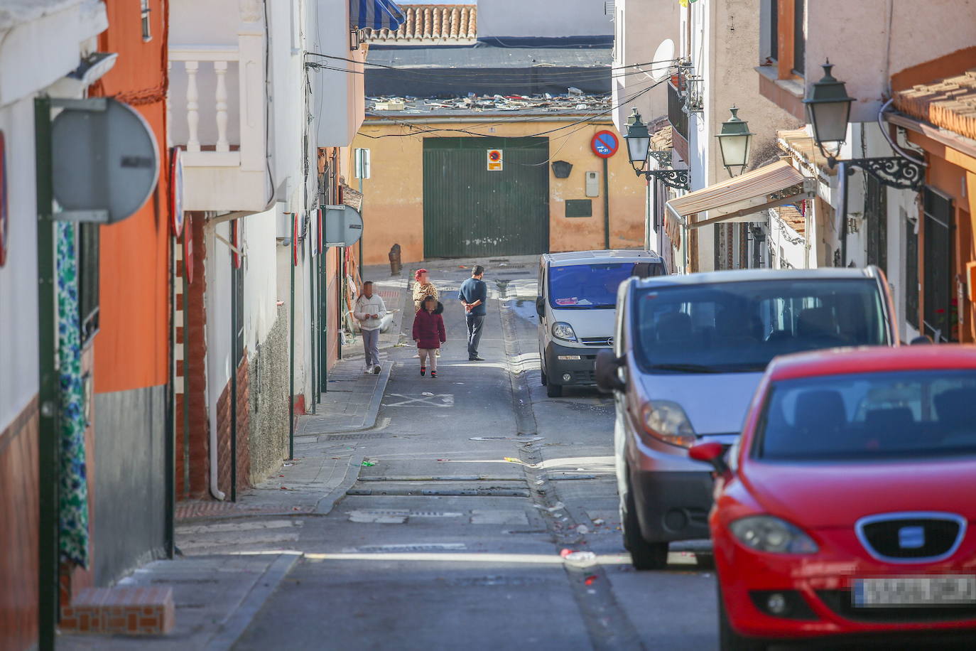 El suceso tuvo lugar en esta barriada de la capital granadina.