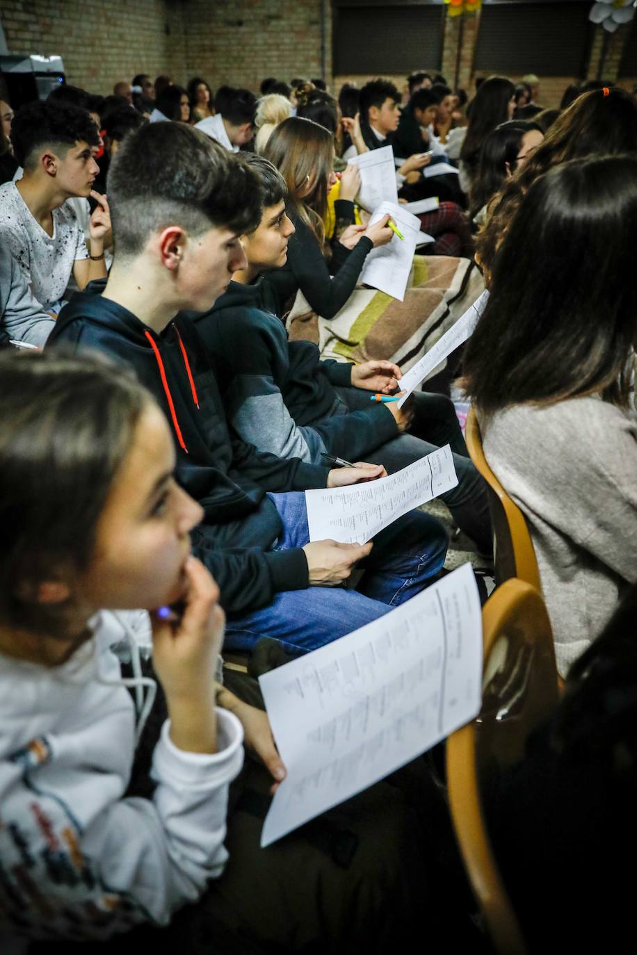 Fotos: Una madrugada de Oscar en el colegio CajaGranada