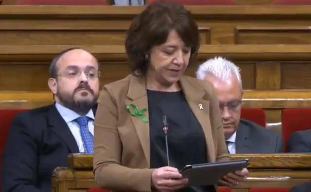 La alcaldesa de Vic (Barcelona) y diputada de ERC en el Parlament, Anna Erra. 