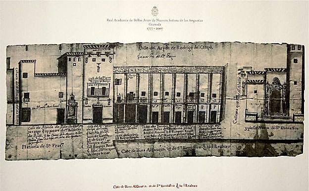 Localización de la mezquita de Ibn Gimara