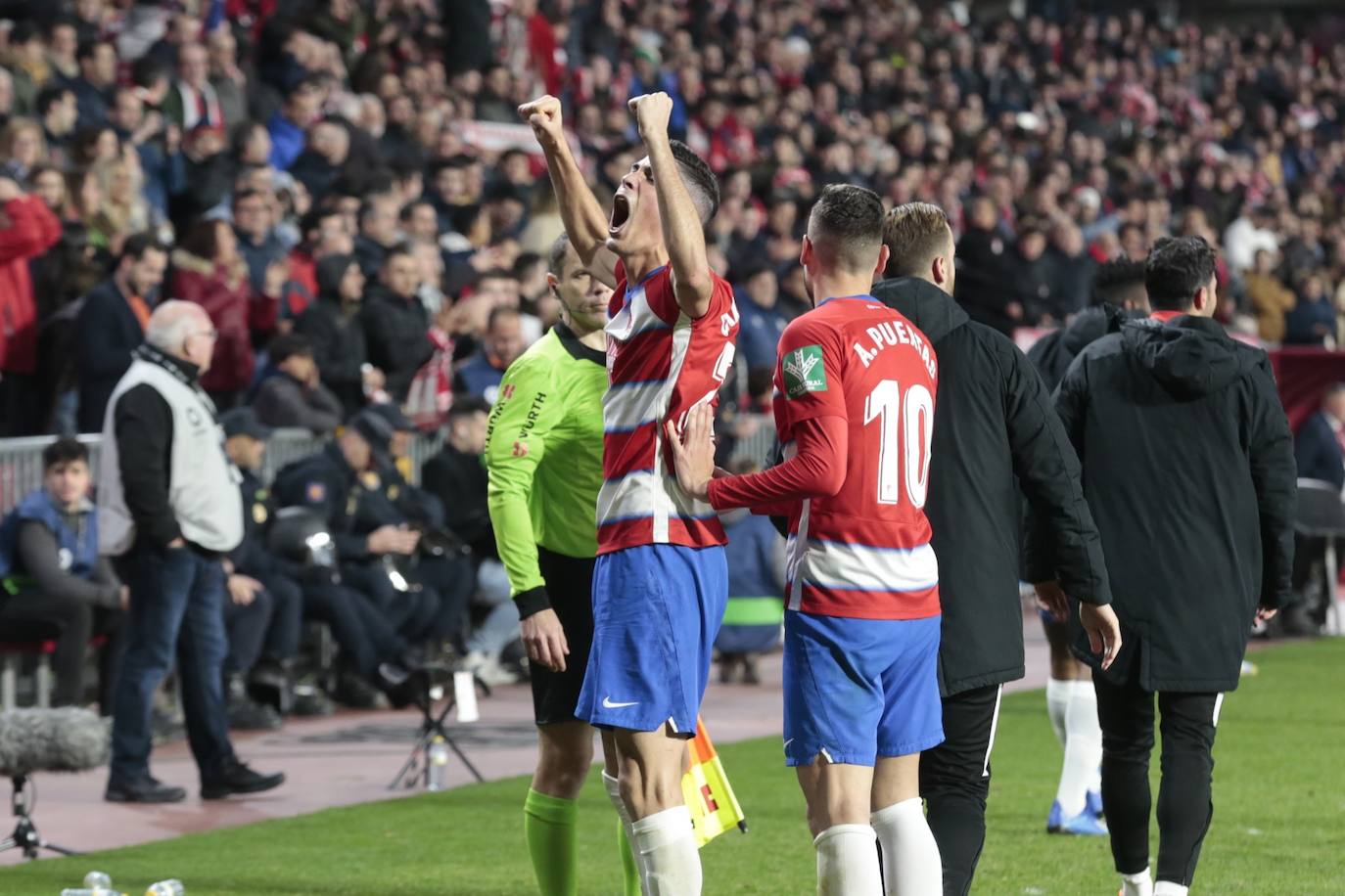 Los rojiblancos han recibido al conjunto pucelano en Los Cármenes 