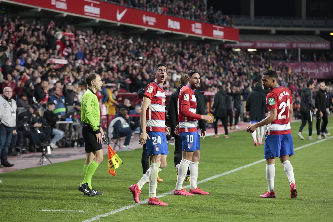 Los rojiblancos han recibido al conjunto pucelano en Los Cármenes 