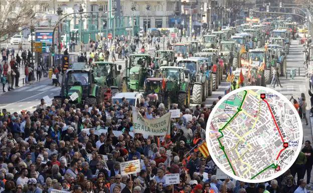 Gran tractorada de Granada | Todos los cortes de tráfico y cambios en los autobuses