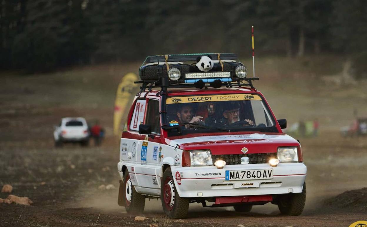 Uno de los participantes en el Desert Trophy Panda. 