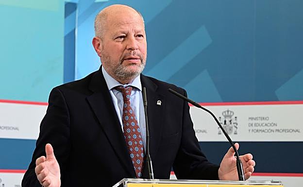 Javier Imbroda, consejero de Educación y Deporte de la Junta de Andalucía.