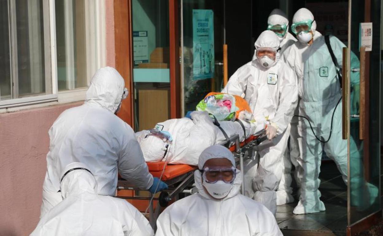 Identificada una supercontagiadora del coronavirus en Corea del Sur. 