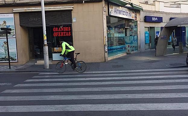 Vistas desde la esquina de Recogidas, en el cruce con Camino de Ronda.