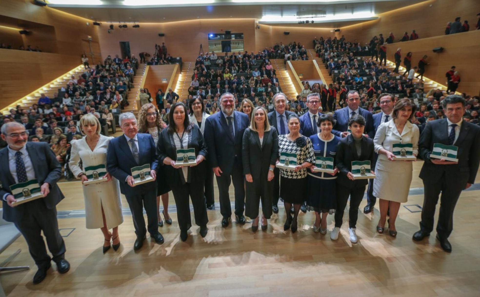 Entrega de las Banderas de Andalucía en la provincia de Granada. 