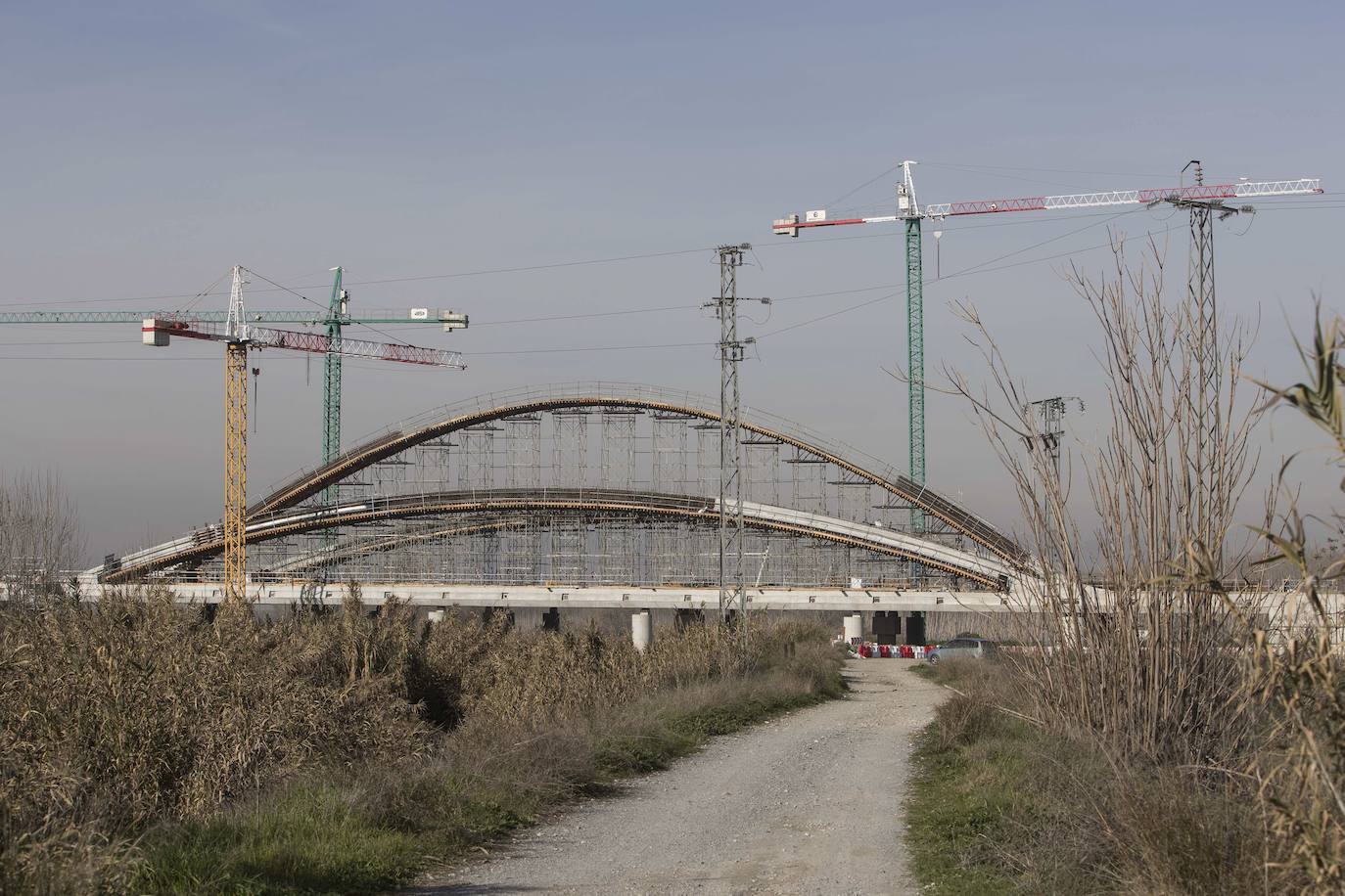 Obras de la Segunda Circunvalación que ejecuta el Gobierno central en la provincia. 