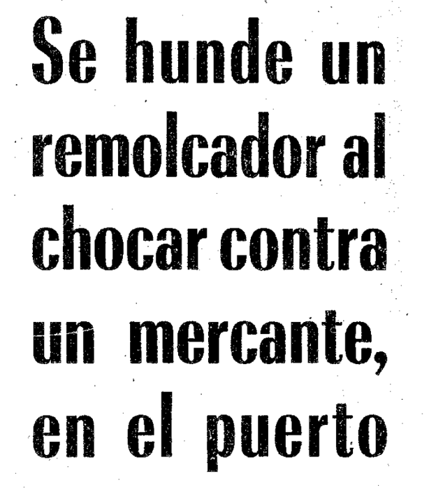 Titular de IDEAL que narra el accidente que sufrió el Arando Chico.