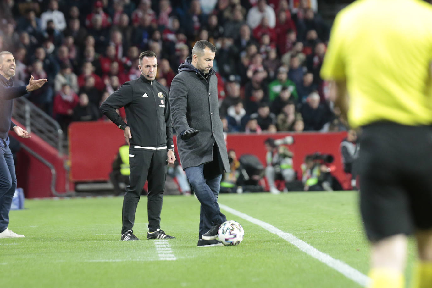 Las mejores imágenes de los momentos más destacados del duelo copero en Los Cármenes