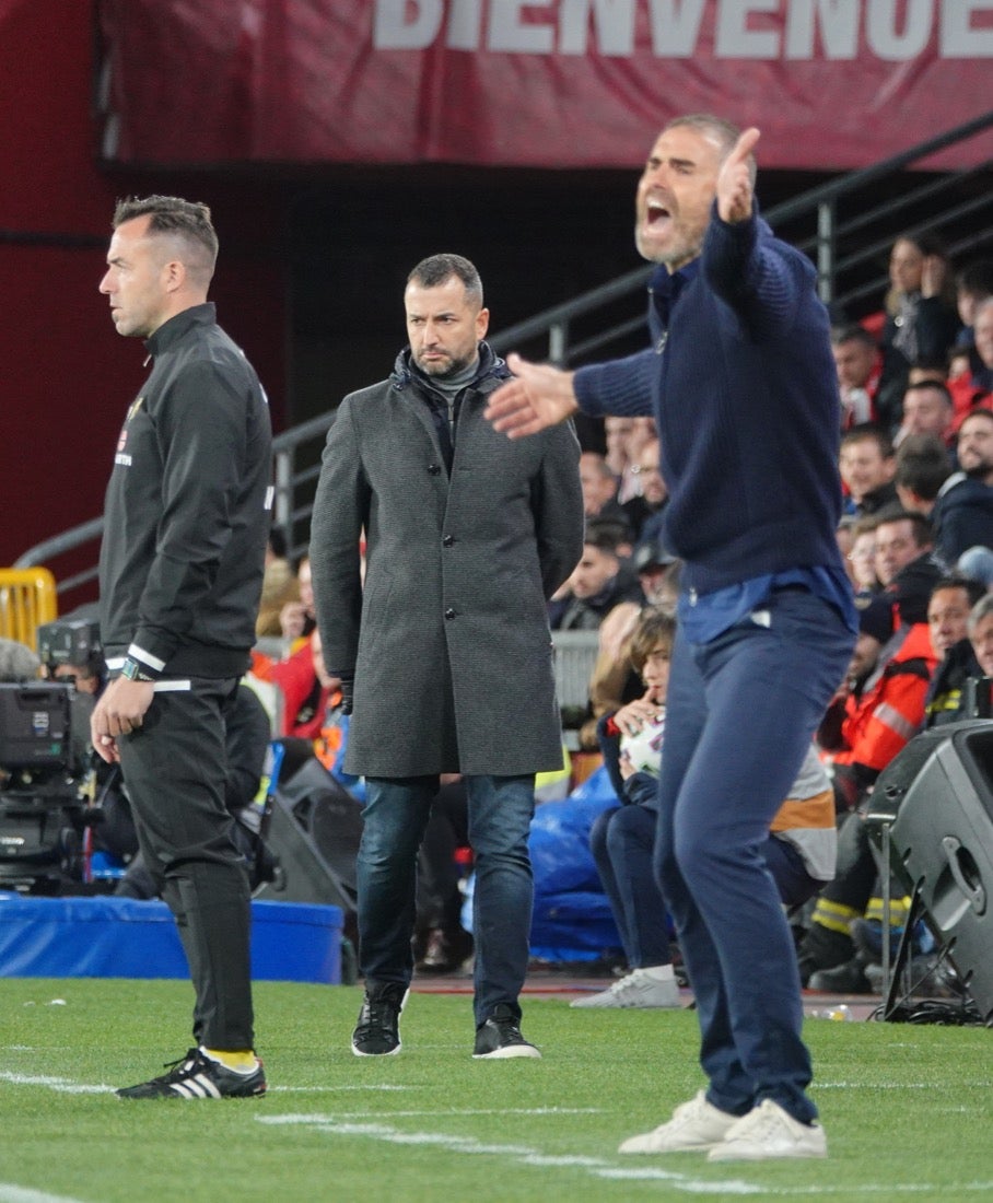 Las mejores imágenes de los momentos más destacados del duelo copero en Los Cármenes