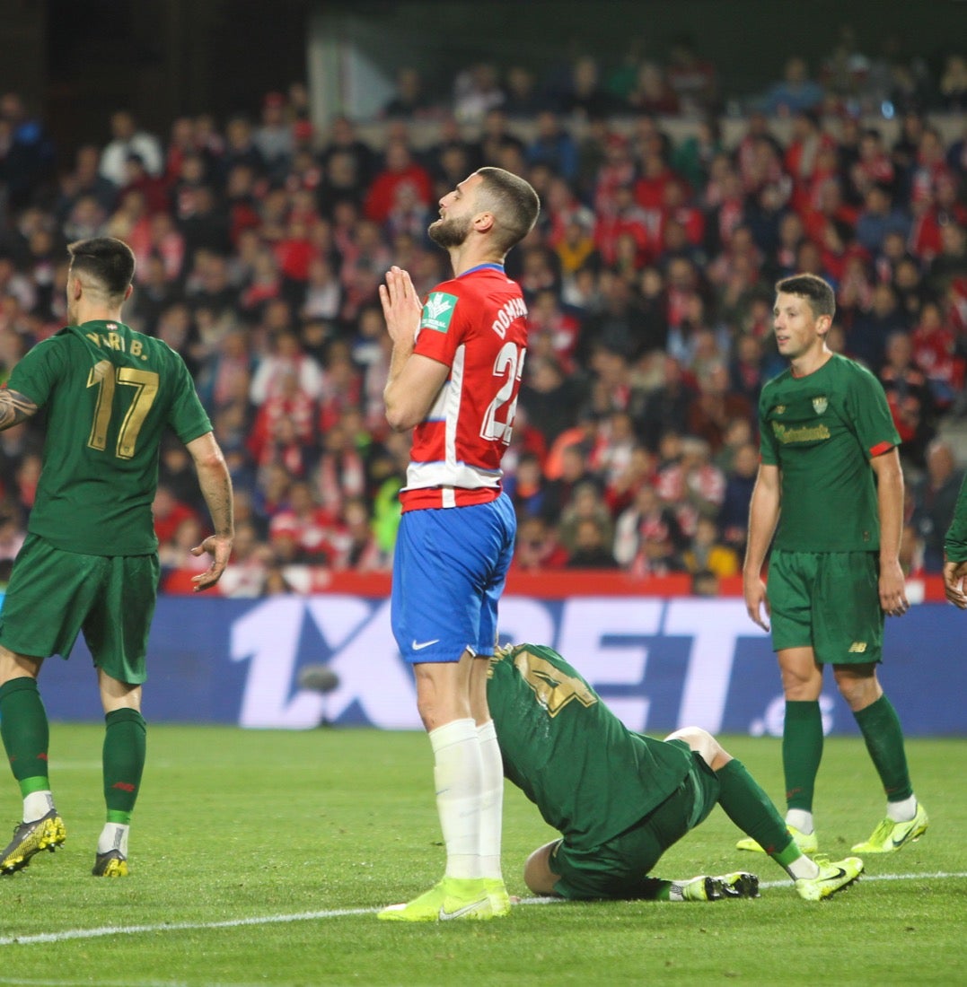 Las mejores imágenes de los momentos más destacados del duelo copero en Los Cármenes