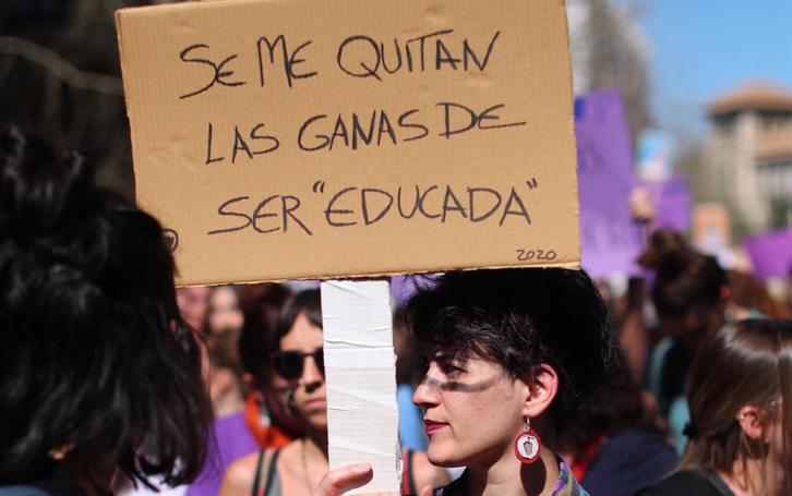 Los lemas de la marcha