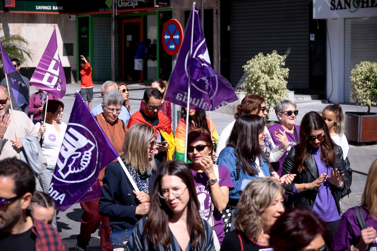 La ciudad costera también se ha echado a la calle este 8-M