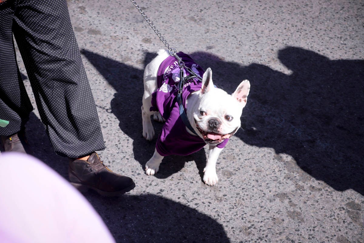 La ciudad costera también se ha echado a la calle este 8-M