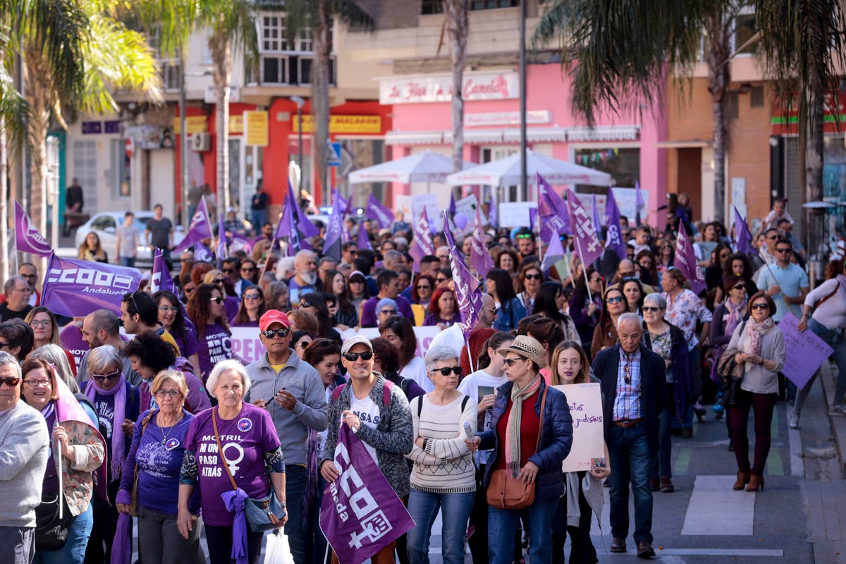 La ciudad costera también se ha echado a la calle este 8-M
