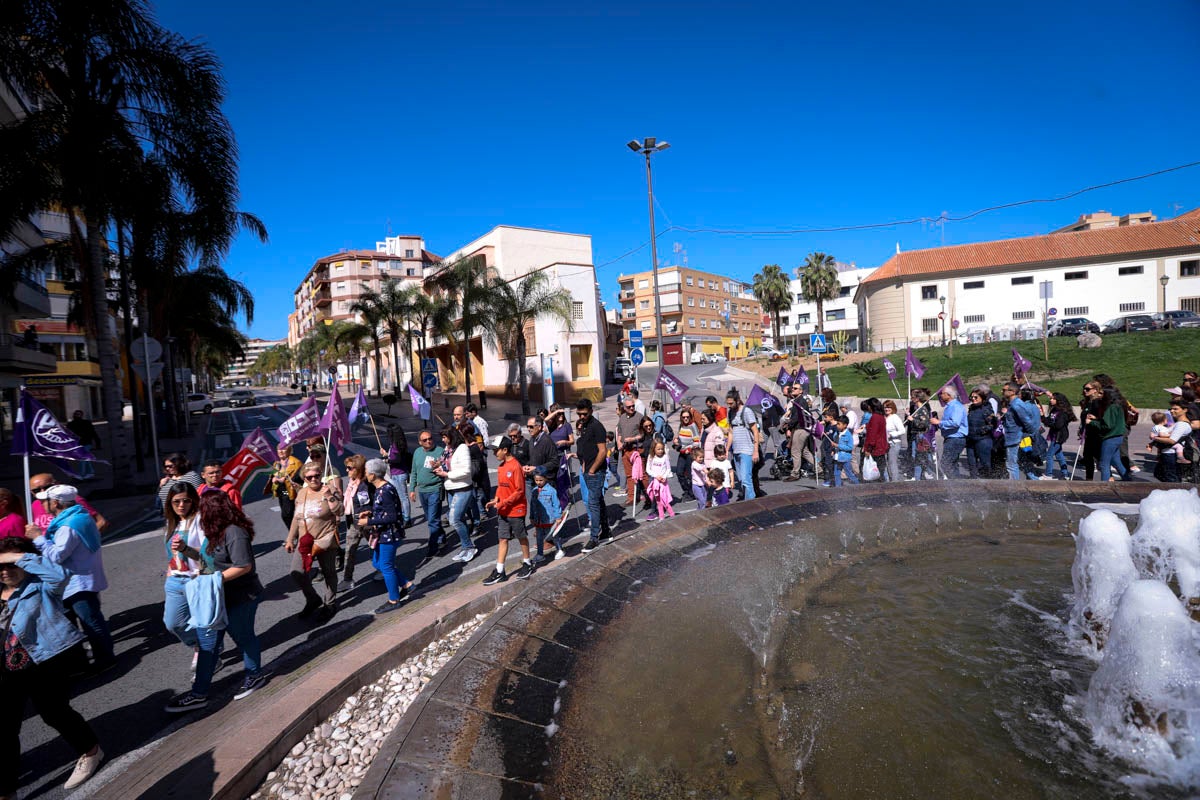 La ciudad costera también se ha echado a la calle este 8-M