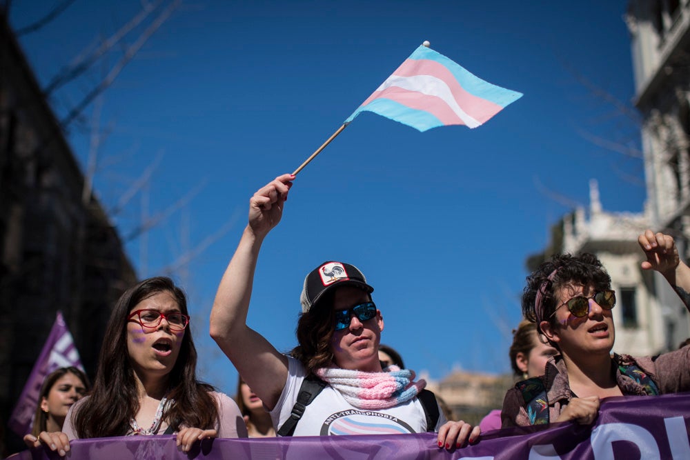 Repaso completo en imágenes a una marcha multitudinaria este Día de la Mujer en Granada