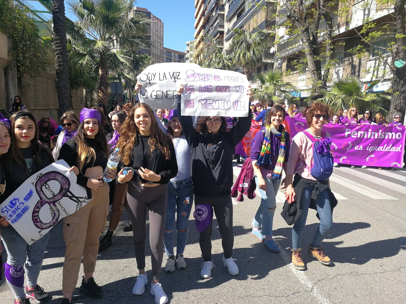 Domingo doblemente reivindicativo y festivo en Jaén