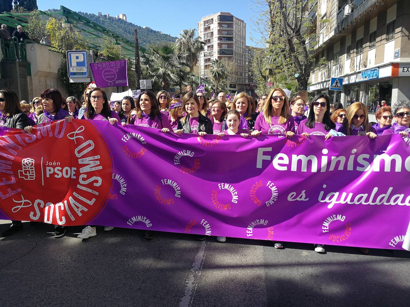 Domingo doblemente reivindicativo y festivo en Jaén