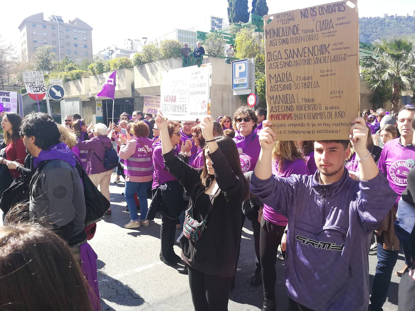 Domingo doblemente reivindicativo y festivo en Jaén