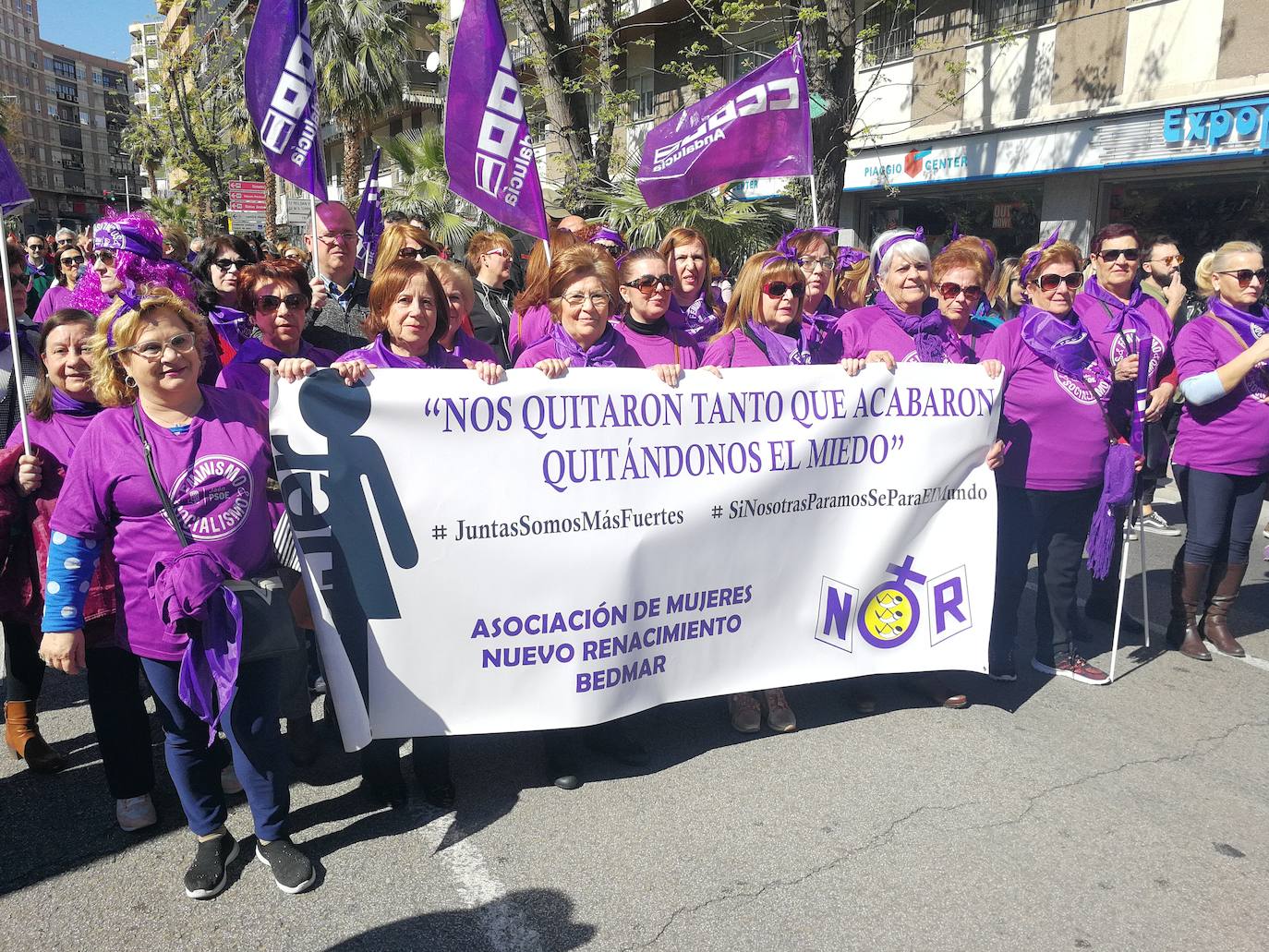Domingo doblemente reivindicativo y festivo en Jaén