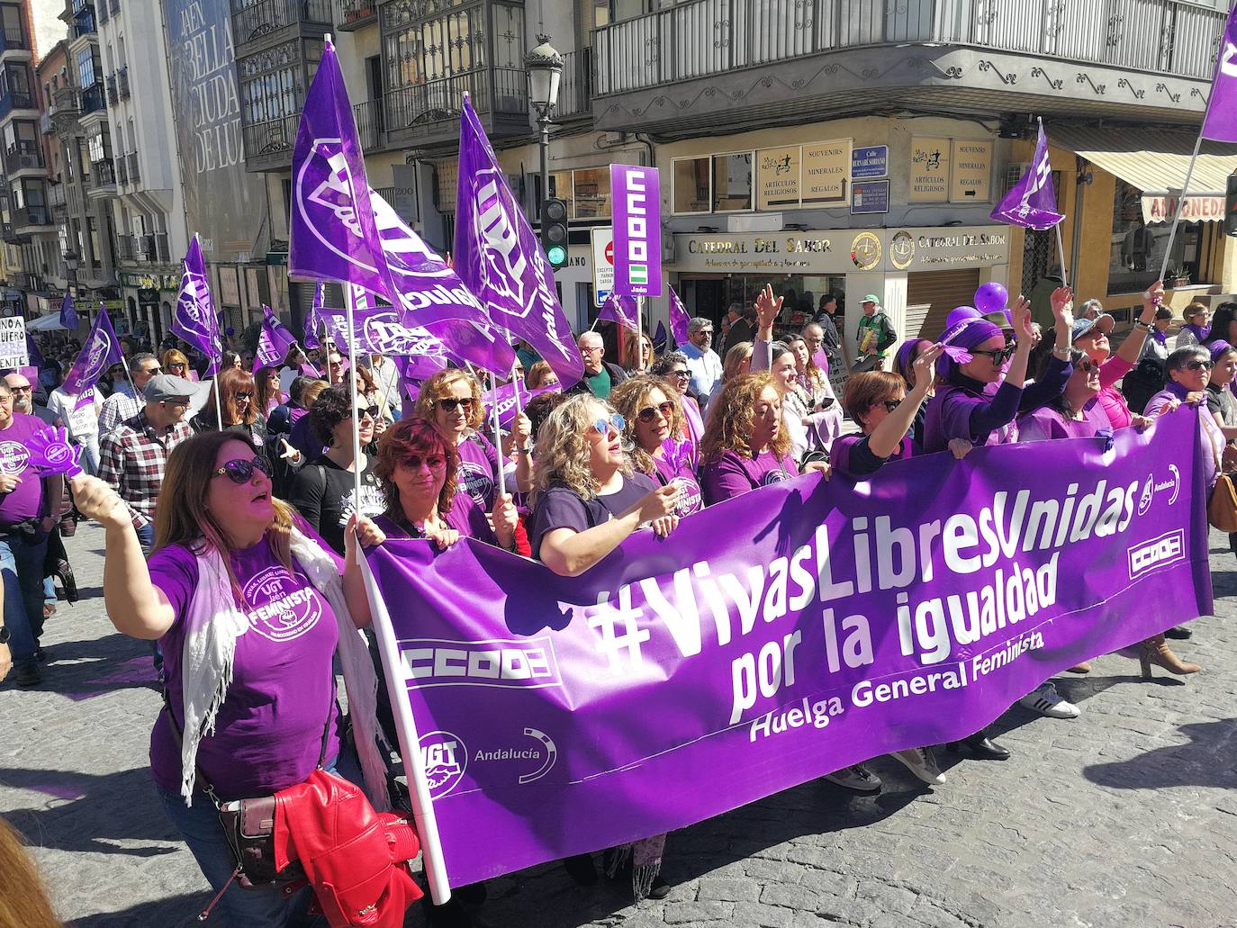 Domingo doblemente reivindicativo y festivo en Jaén