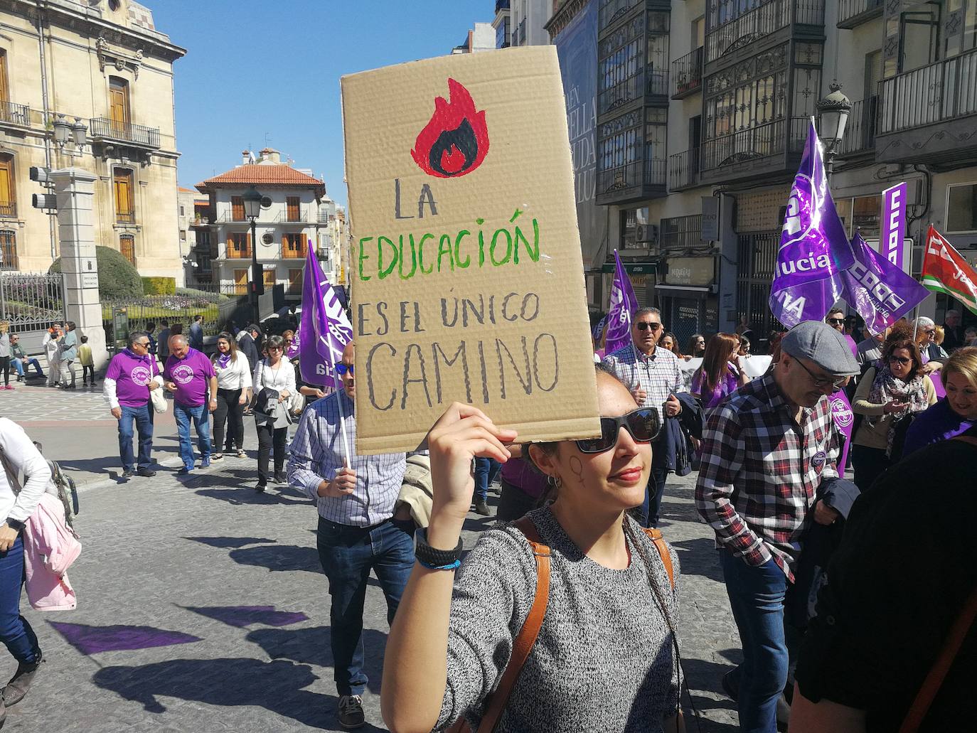 Domingo doblemente reivindicativo y festivo en Jaén