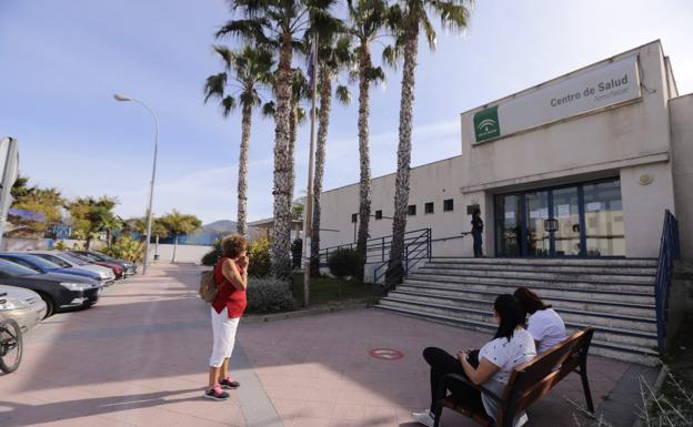 Centro de salud de Almuñécar, esta mañana