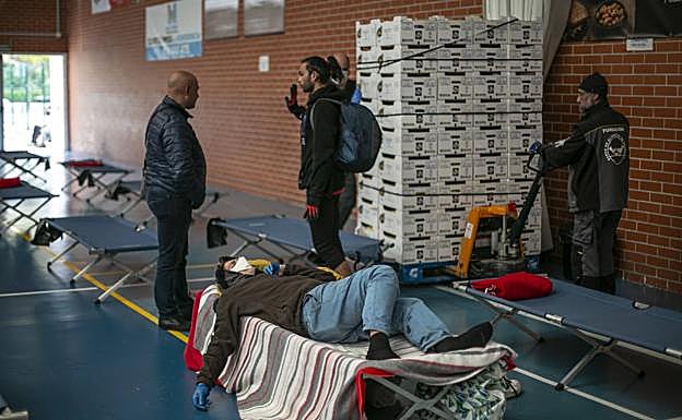 Galería. Un pabellón en Granada para los sintecho