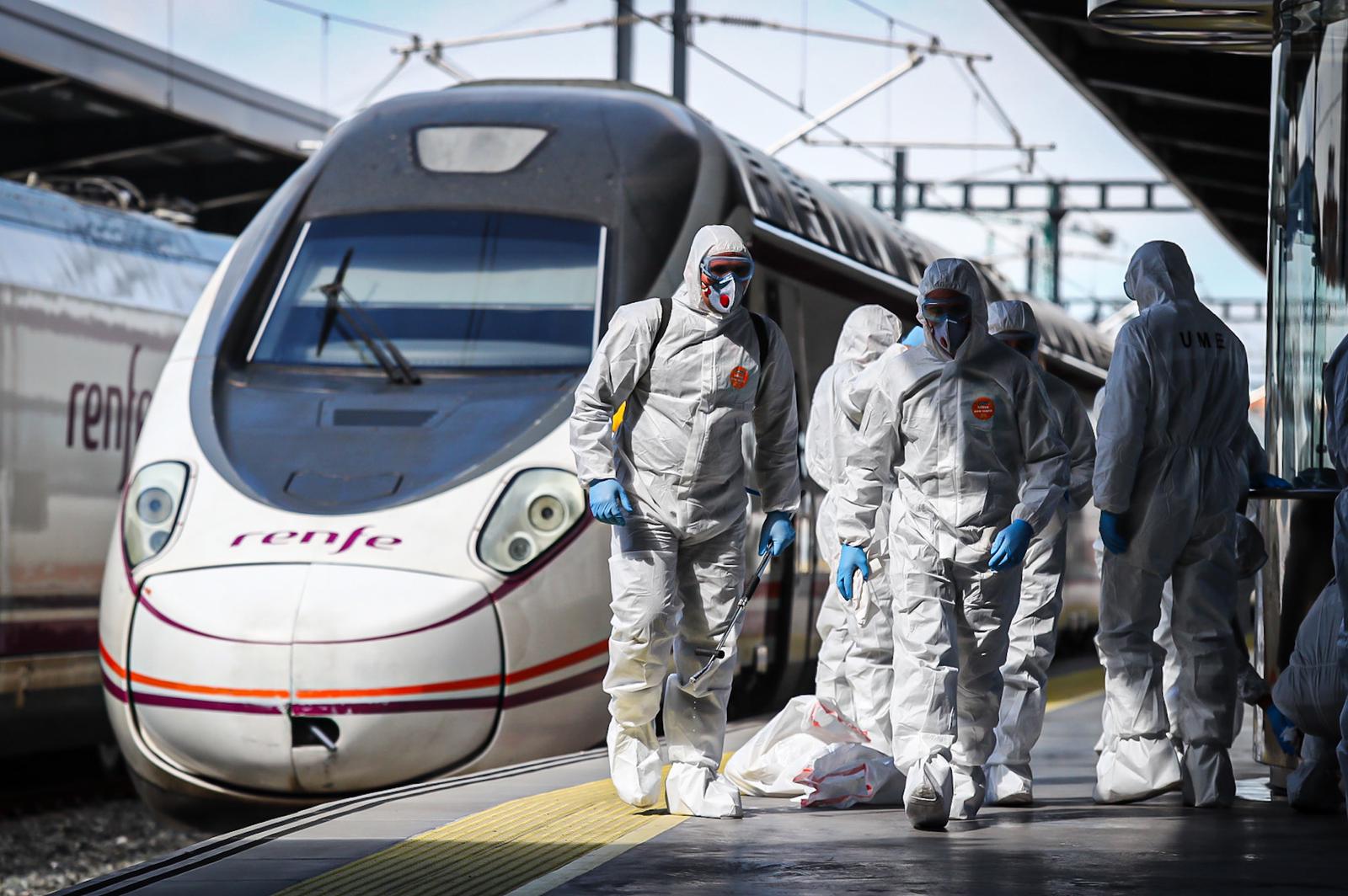 La Unidad Militar de Emergencias ha llegado a la capital este martes con un amplio contingente