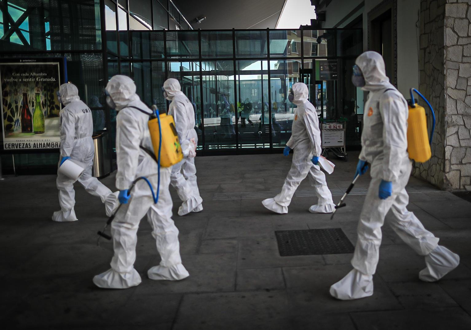 La Unidad Militar de Emergencias ha llegado a la capital este martes con un amplio contingente