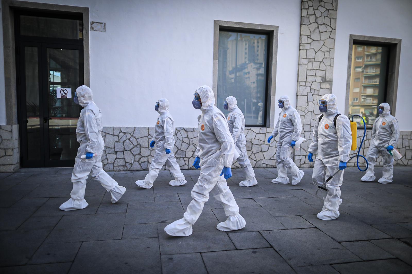 La Unidad Militar de Emergencias ha llegado a la capital este martes con un amplio contingente