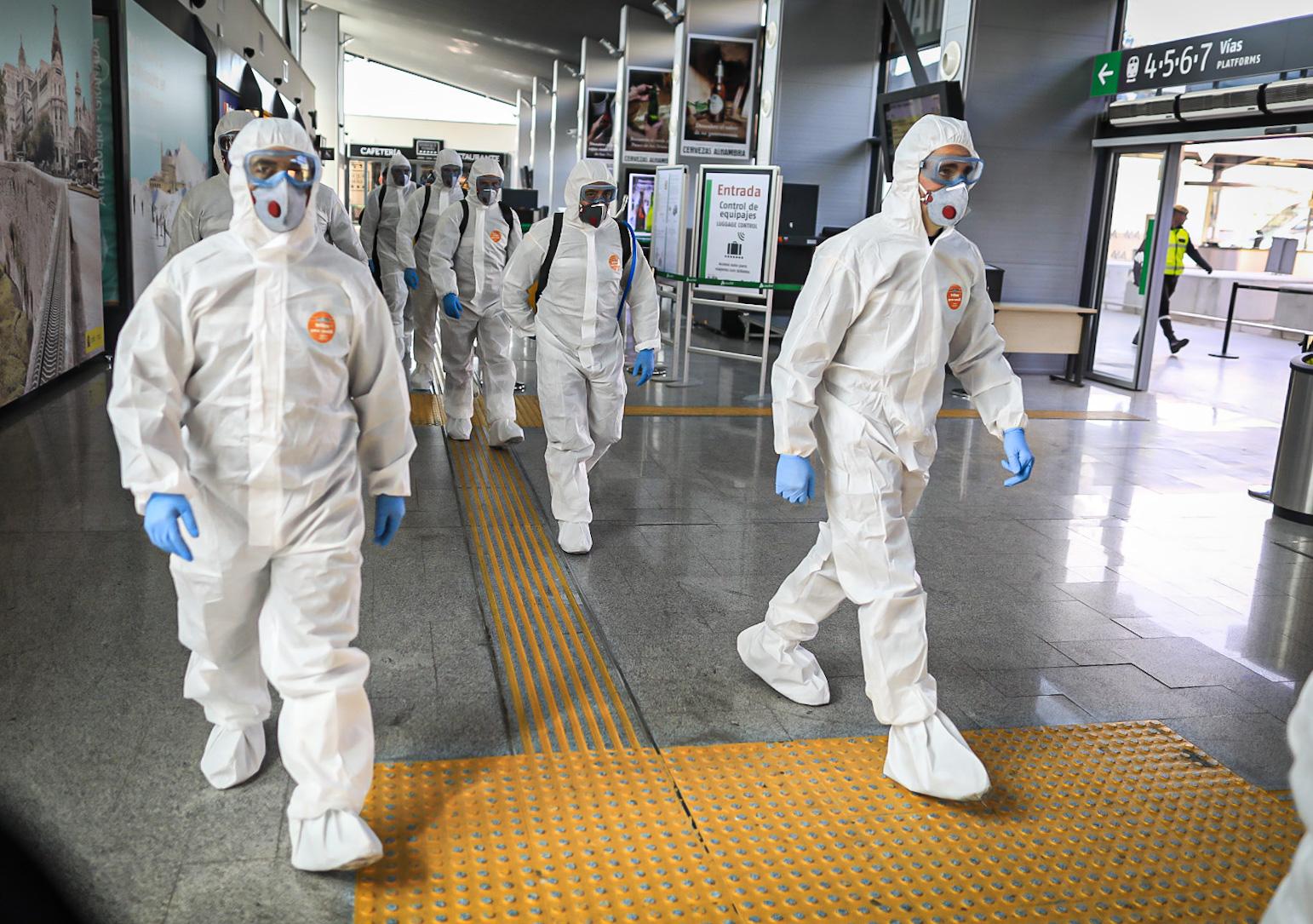 La Unidad Militar de Emergencias ha llegado a la capital este martes con un amplio contingente
