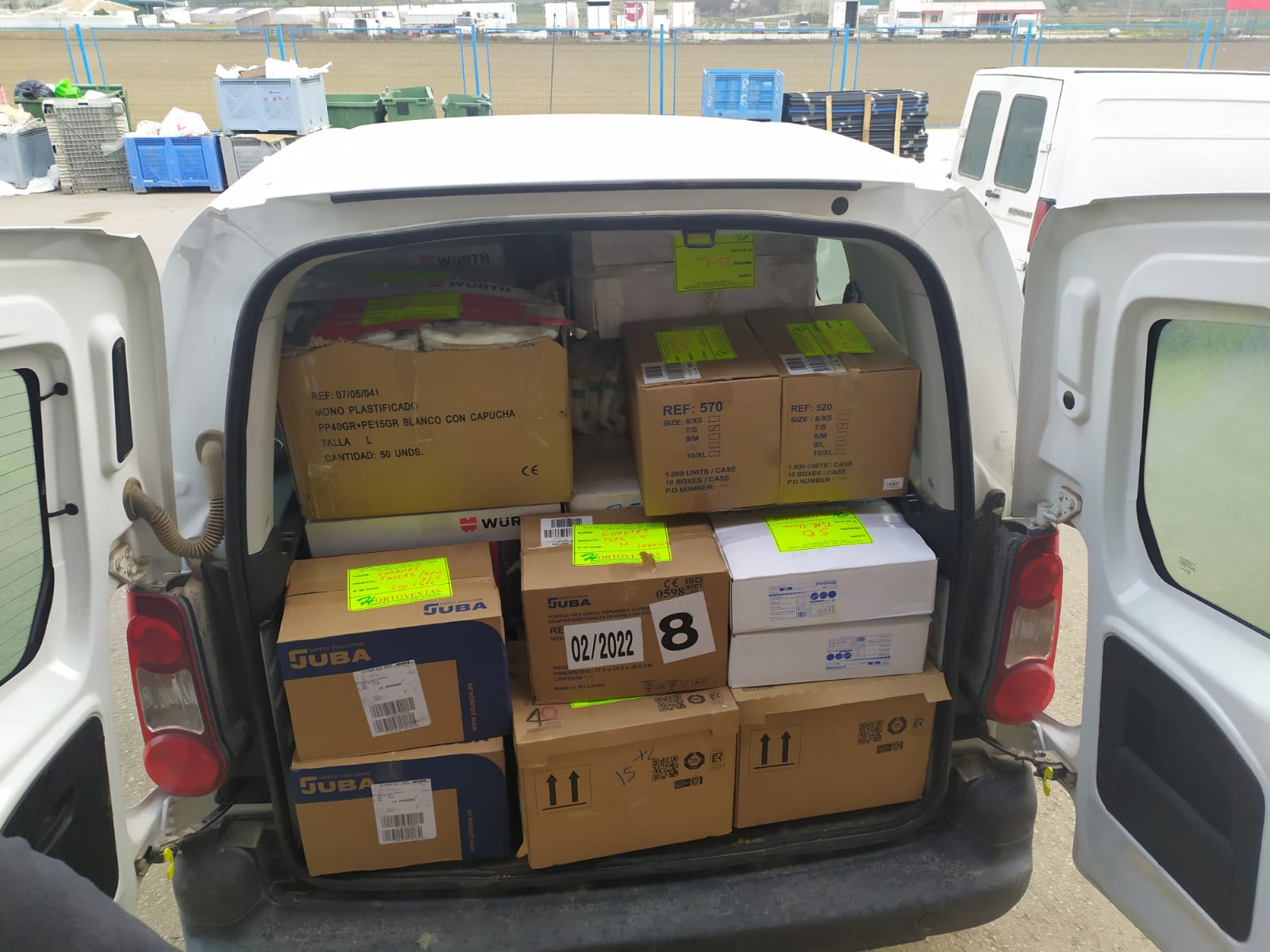 Hortoventas, nombre de la donadora, las entregó anoche en el Virgen de las Nieves y PTS