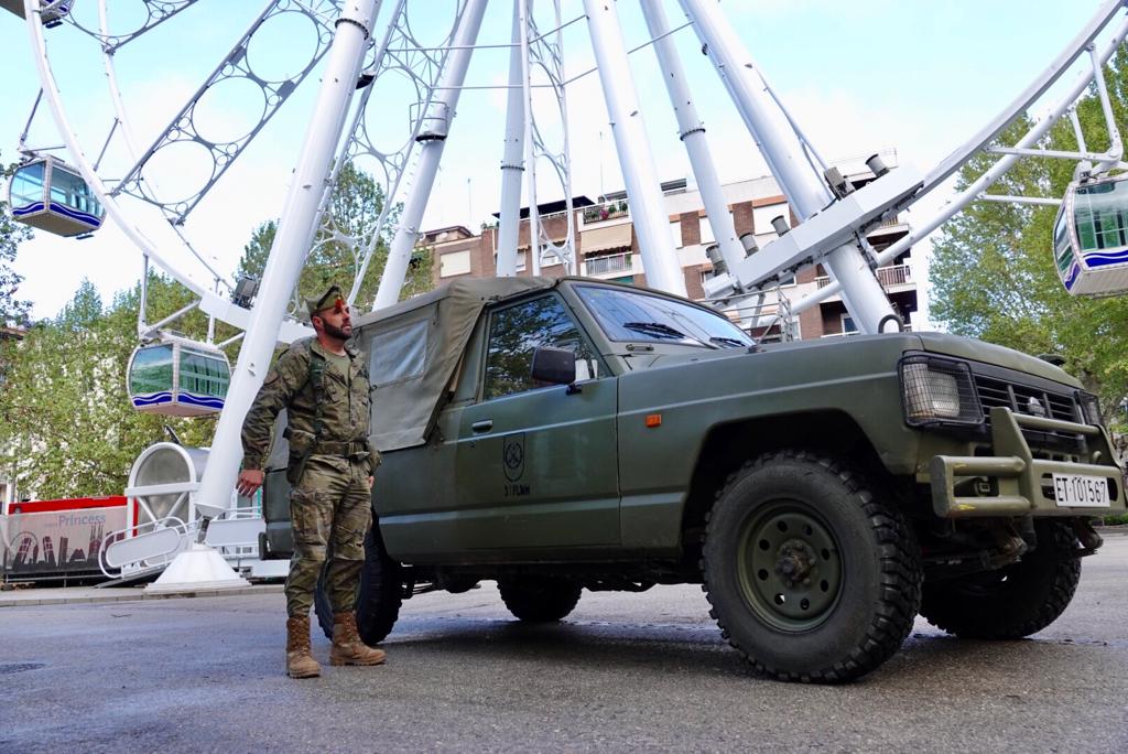 Los legionarios recorrerán la capital hoy para informar sobre la obligatoriedad de cumplir la normativa y vigilar las infraestructuras
