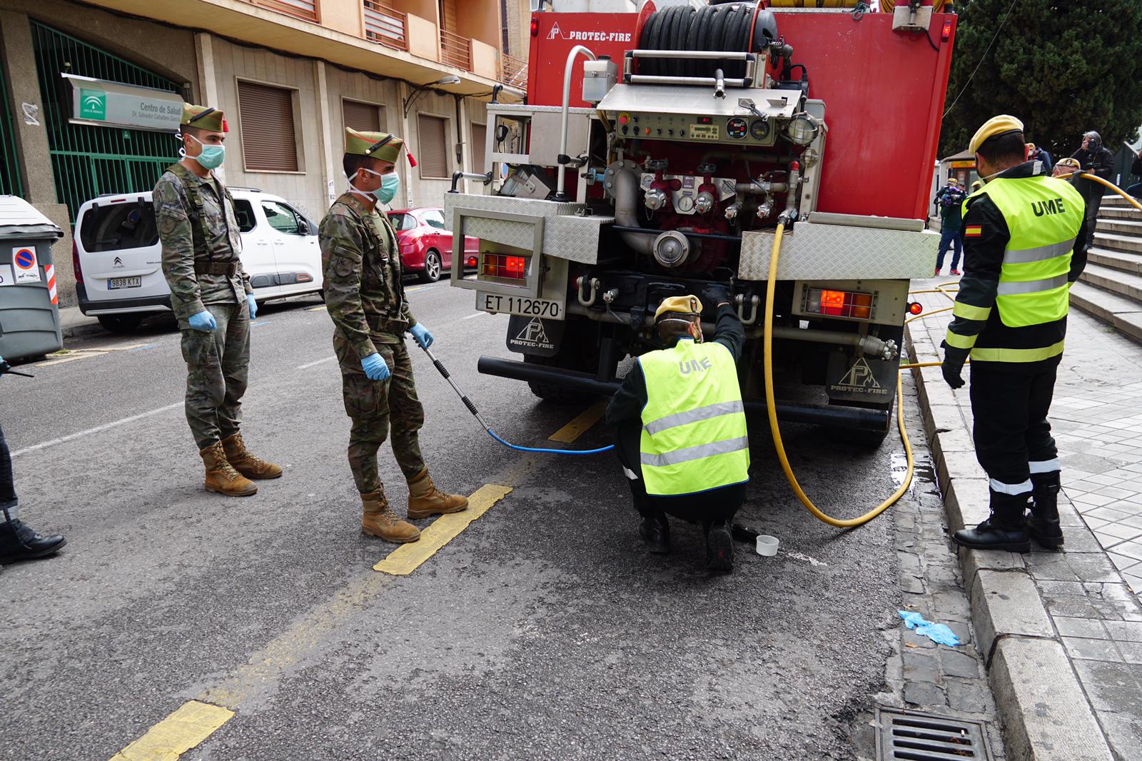 Los legionarios recorrerán la capital hoy para informar sobre la obligatoriedad de cumplir la normativa y vigilar las infraestructuras