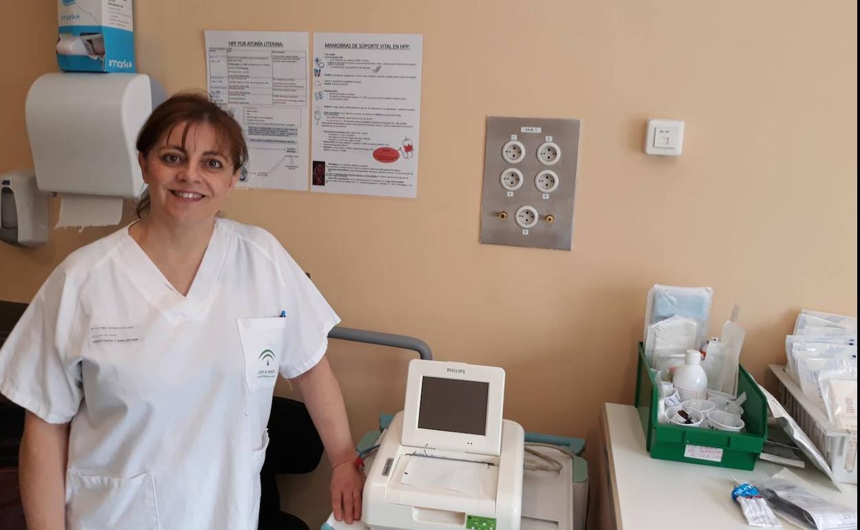 Fátima Cerezo, matrona y jefa de cuidados en Obstetricia y Ginecología del Virgen de las Nieves.