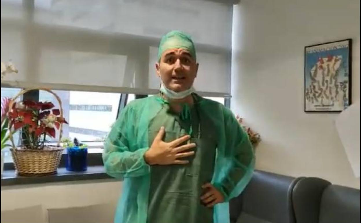 José Luis Arenas, natural de Alhendín, es profesional sanitario del PTS.