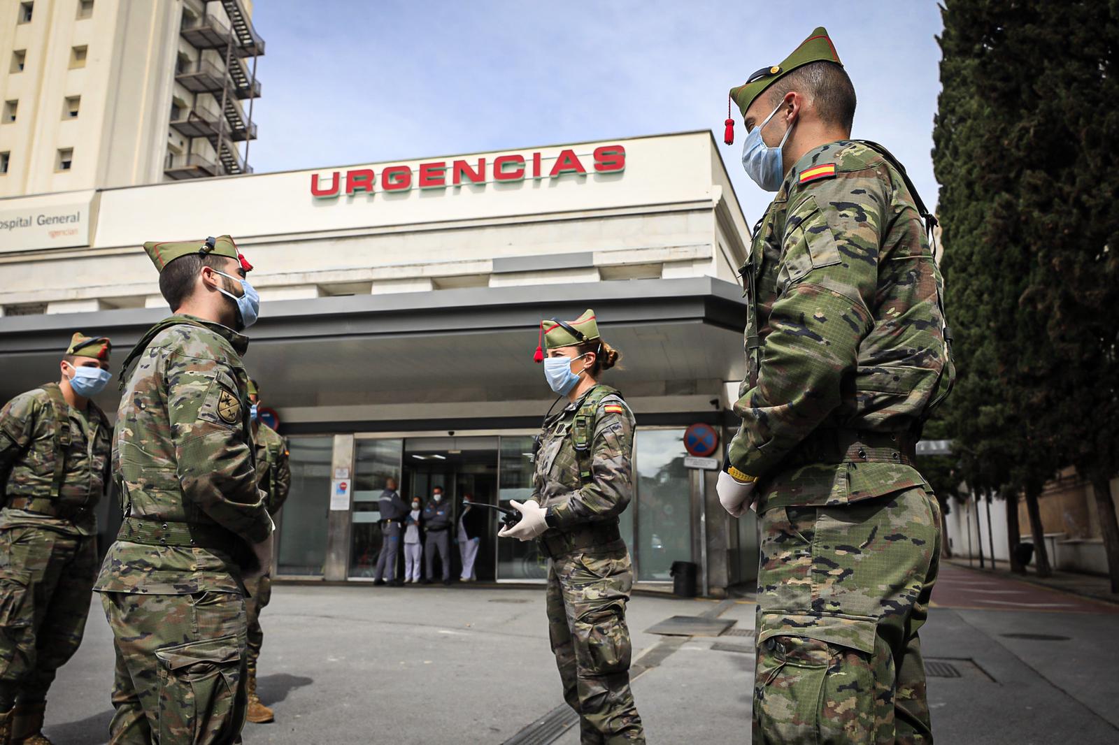 Siguen las imágenes de calles desiertas en la capital en pleno estado de alarma