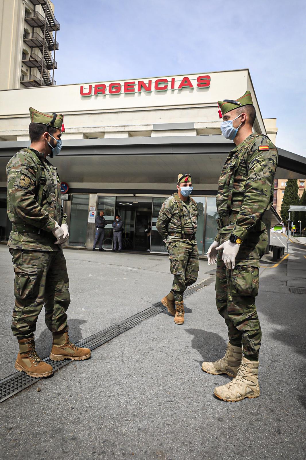 Siguen las imágenes de calles desiertas en la capital en pleno estado de alarma